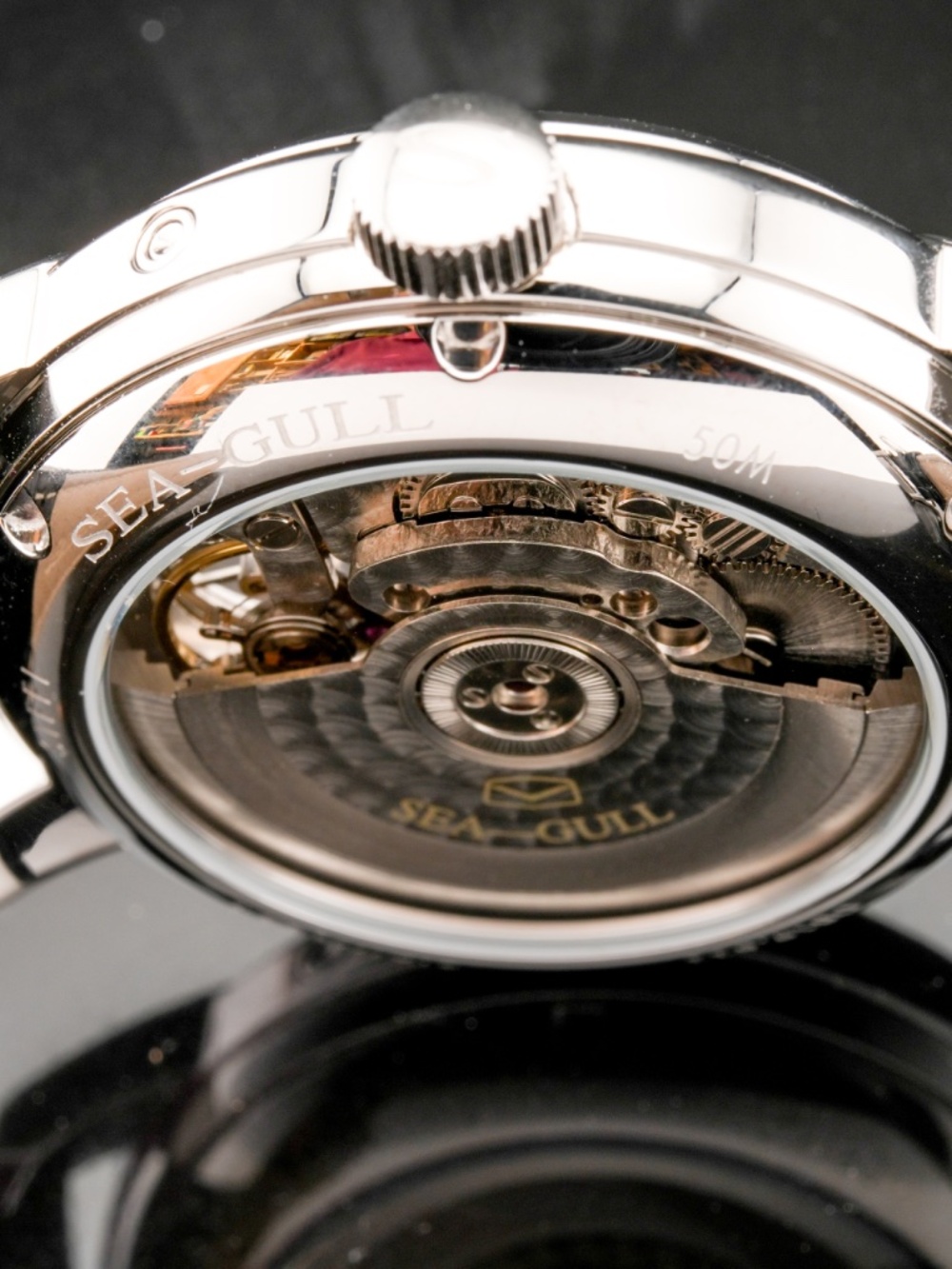 Seagull Watch | Flywheel Multifunctional Business Watch 42mm - Picture 12 of 14